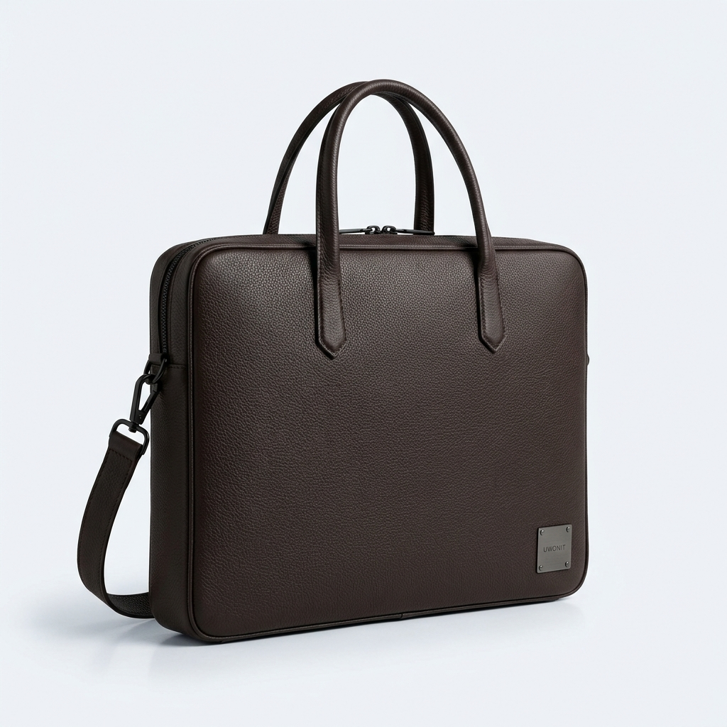 레더 노트북백